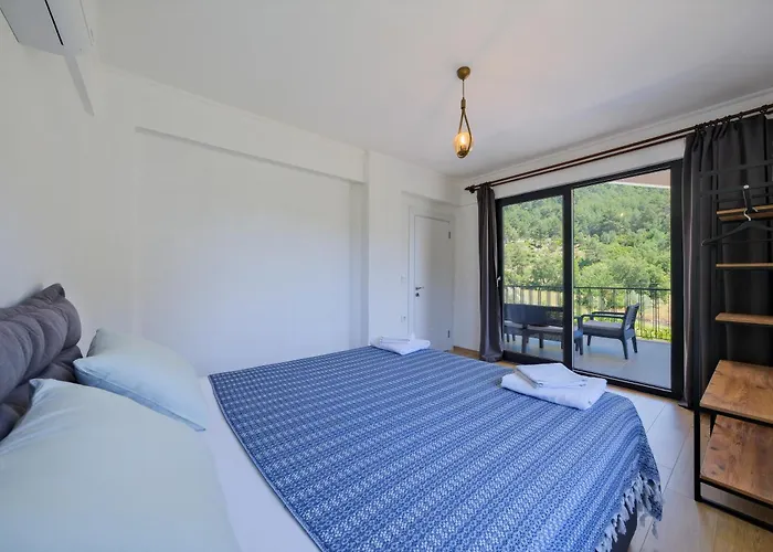 Vilă Kizilbella 1, Lueks Havuzlu Korunakli Tas Fethiye