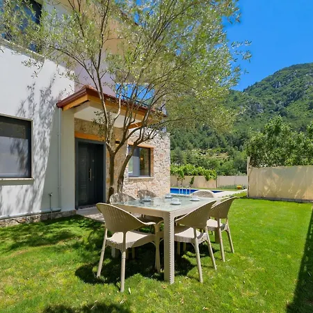 Villa Kızılbella 1, Lüks Havuzlu Korunaklı Taş Fethiye