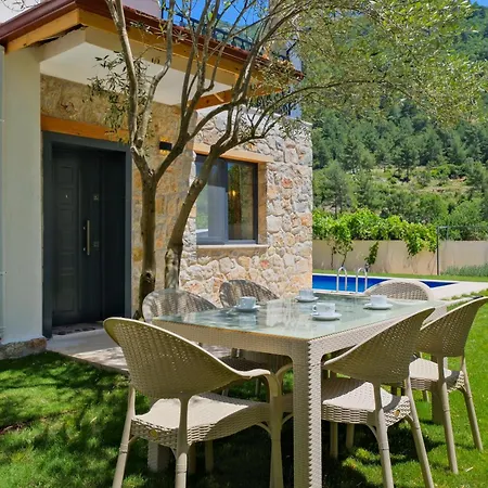 Kızılbella 1, Lüks Havuzlu Korunaklı Taş *