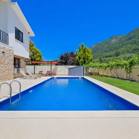 Villa Kizilbella 1, Lueks Havuzlu Korunakli Tas *